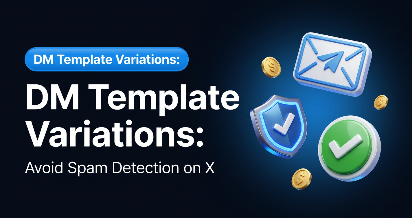 DM Template Variations: How to Avoid Spam Detection on X