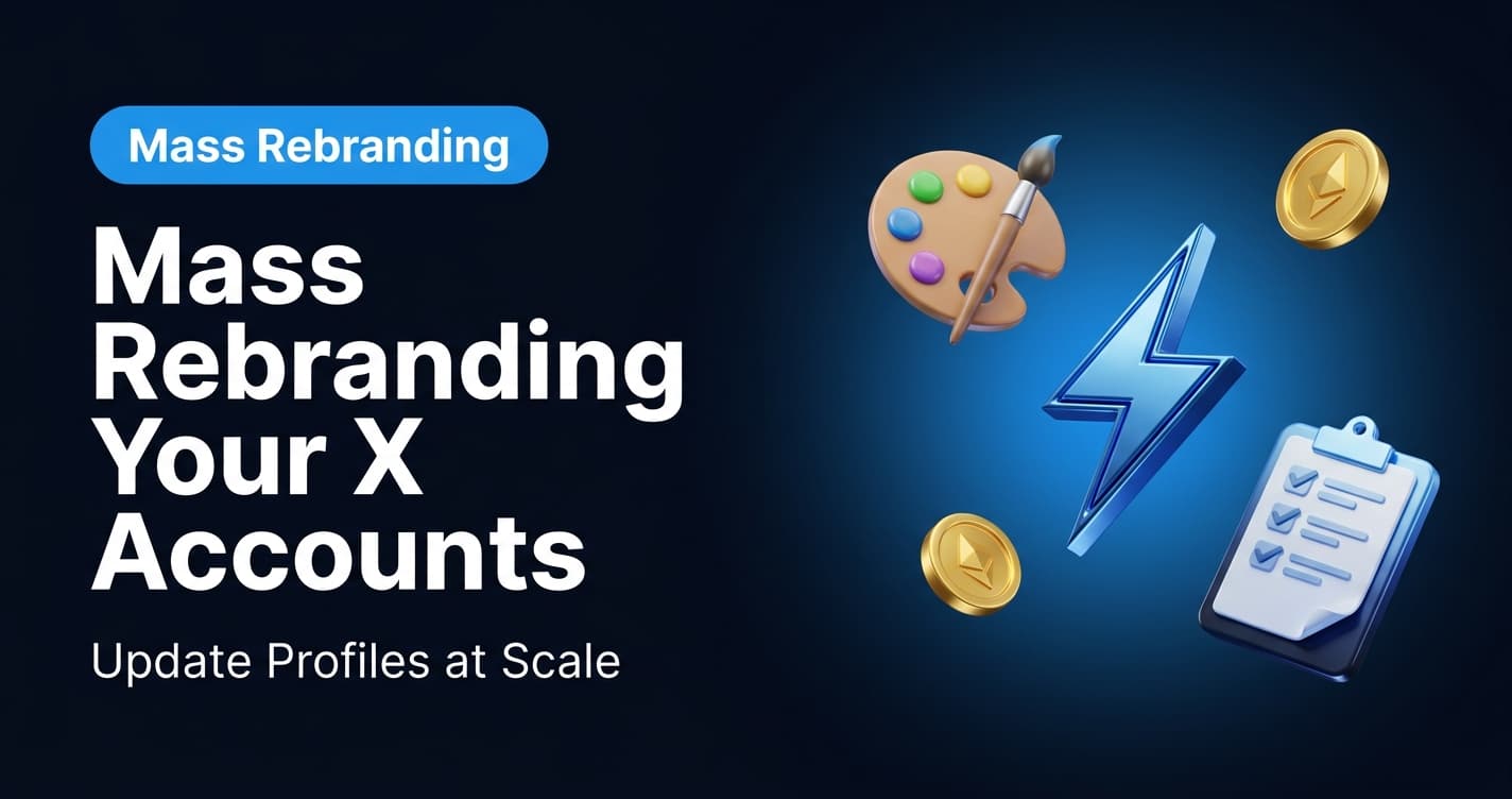 Mass Rebranding Your X Accounts: Update Profiles at Scale