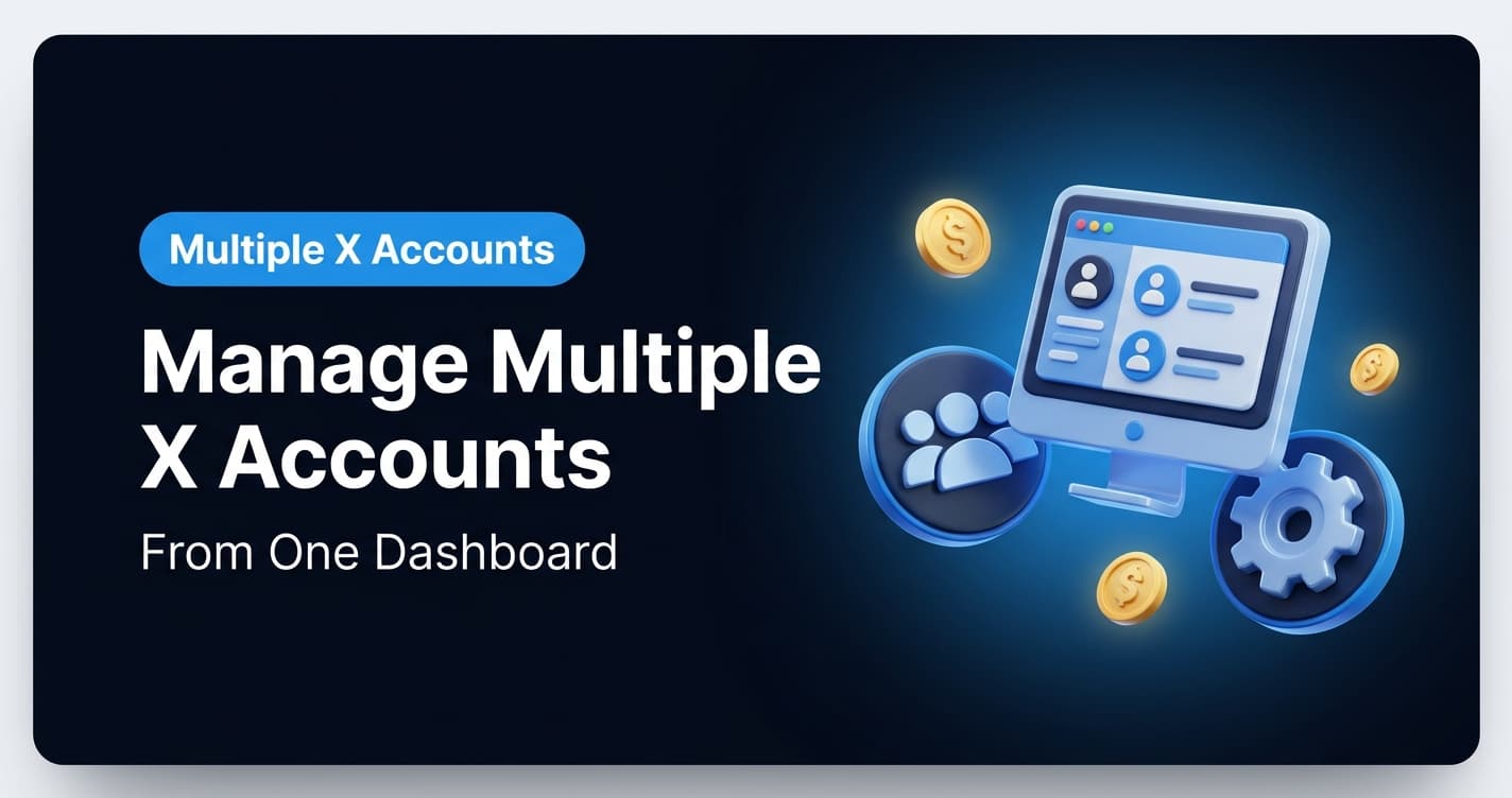 How to Manage Multiple X Accounts from One Dashboard