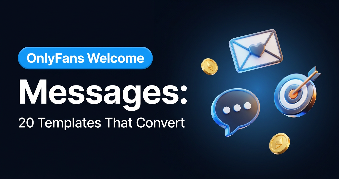 OnlyFans Welcome Messages: 20 Templates That Convert