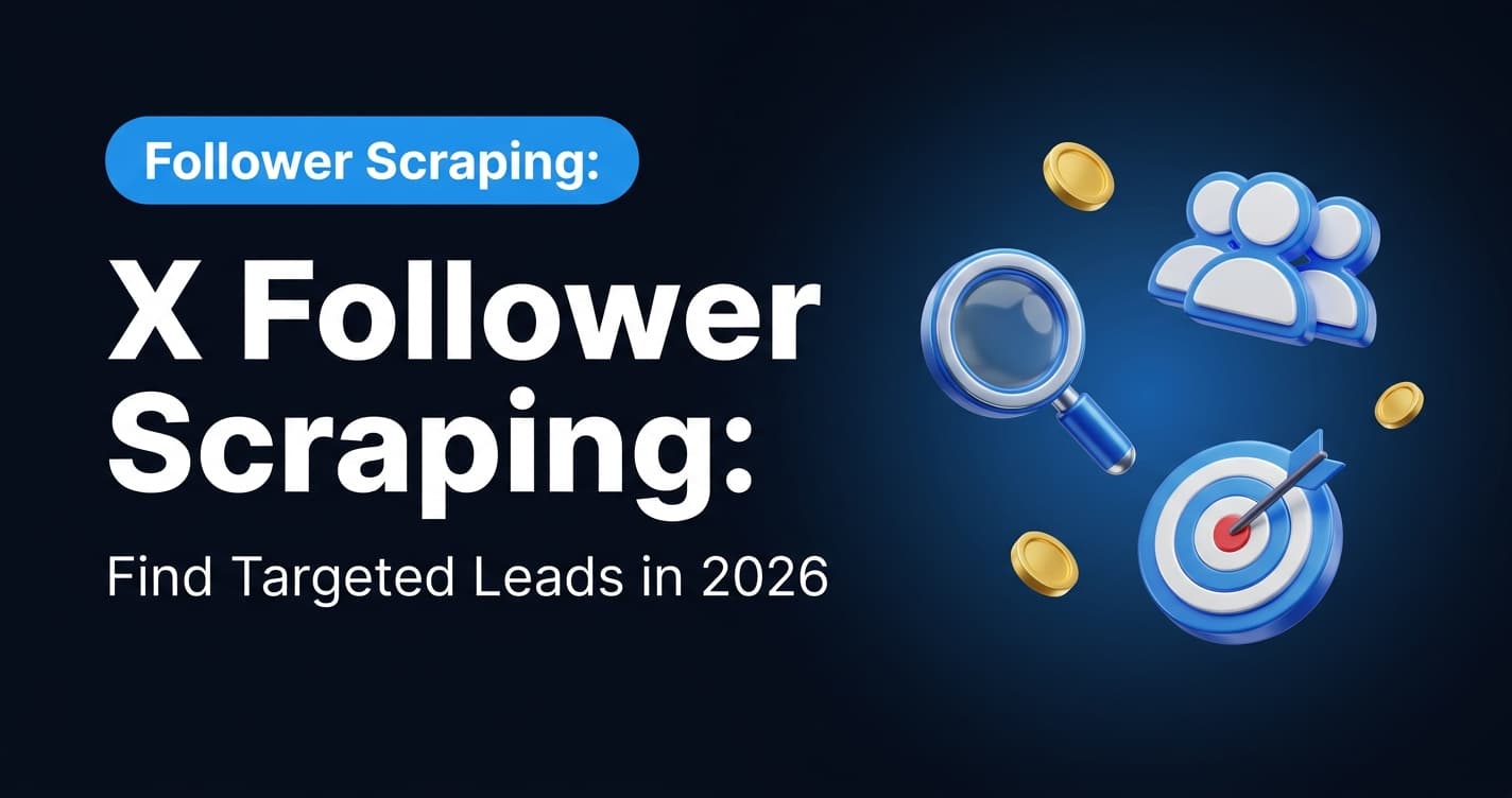 X Follower Scraping: How to Find Targeted Leads in 2026